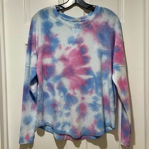 Theo & Spence TIE-DYE THUMBHOLE SWEATSHIRT